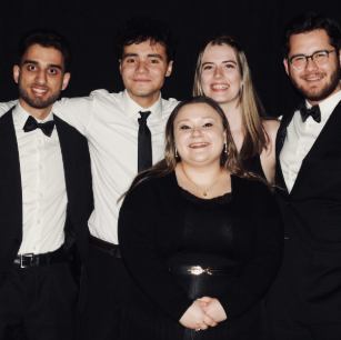Group photo of your UASU Execs at the UASU Awards Gala this October