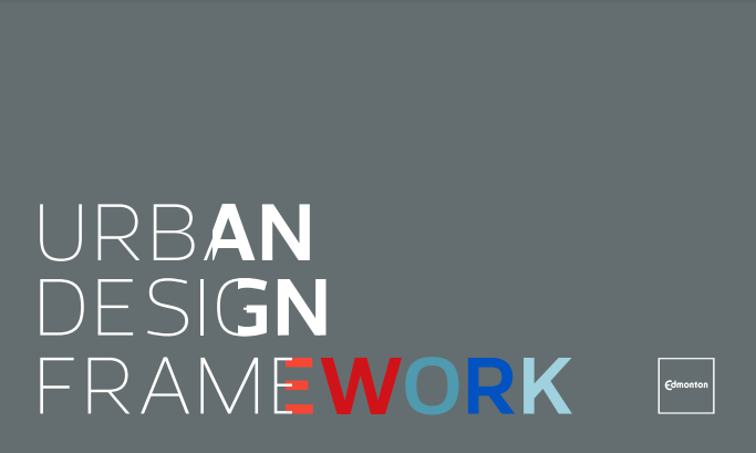 Logo for the City of Edmonton's Urban Design Framework